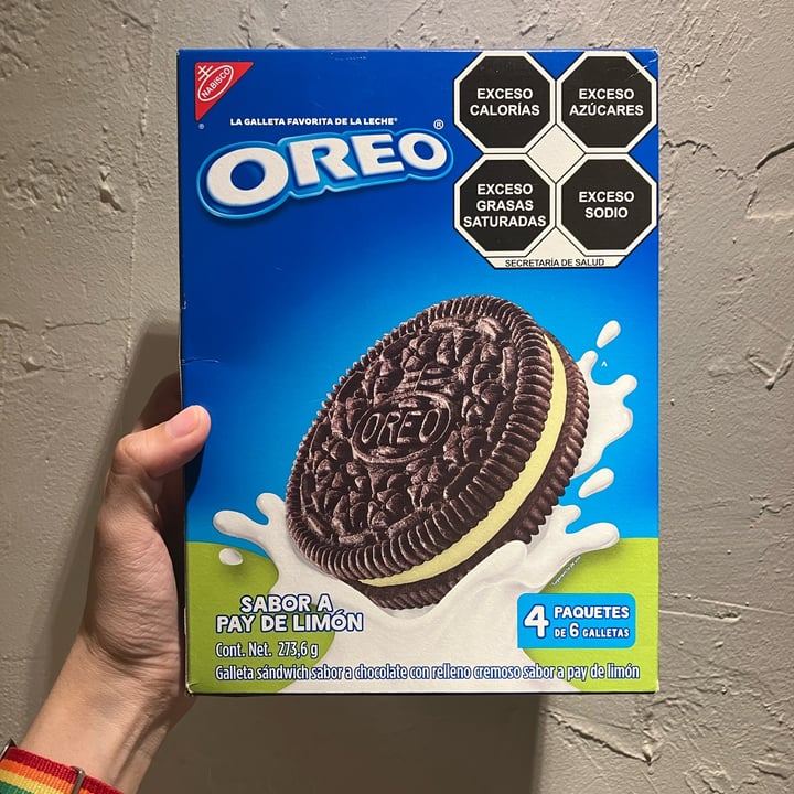 photo of  Mondelēz International Oreo pay de limon shared by @dafrosae on  05 Mar 2023 - review