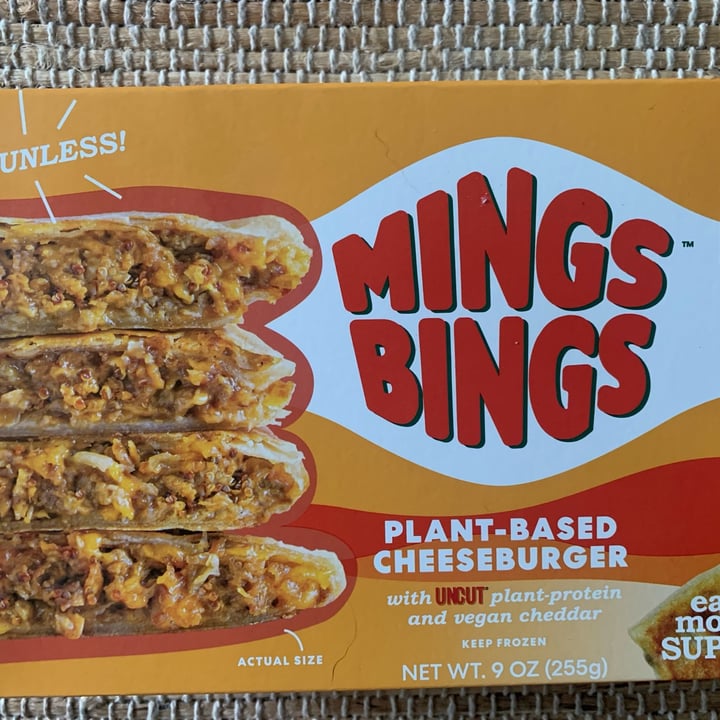 photo of Mings bings Plant-Based Cheeseburger shared by @vluxemagazine on  27 May 2023 - review