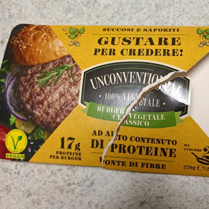photo of Unconventional Burger Vegetale Classico - Classic Burger shared by @giopizzo on  24 May 2023 - review
