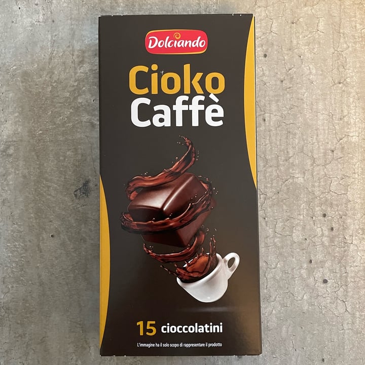 photo of Dolciando Cioccolatini CiokoCaffè shared by @spesaconpugliaveg on  12 Jan 2023 - review