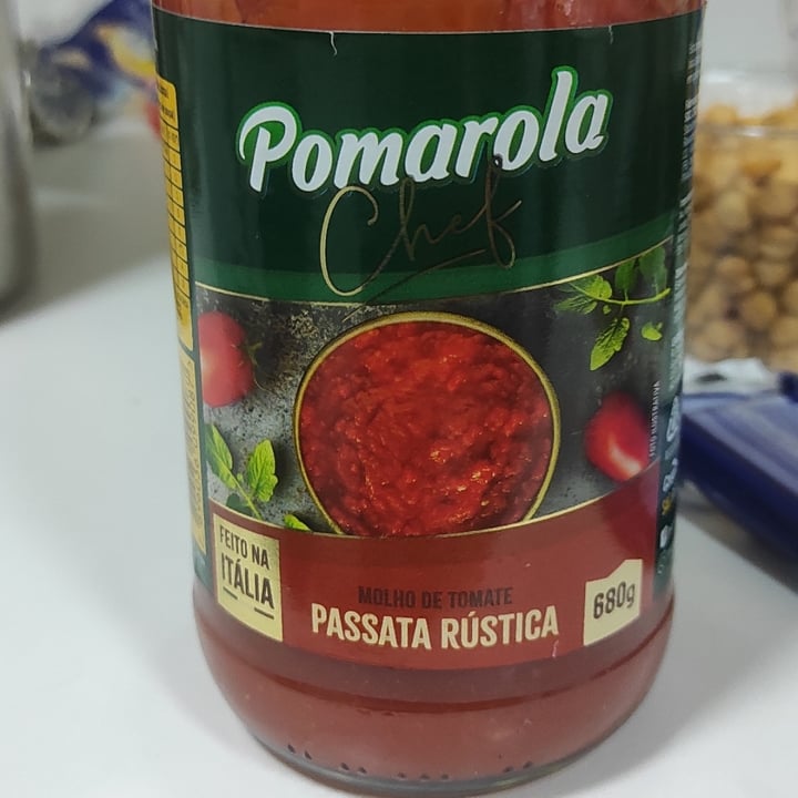 photo of Pomarola Molho de tomate Passata shared by @renatafap on  27 Jan 2023 - review