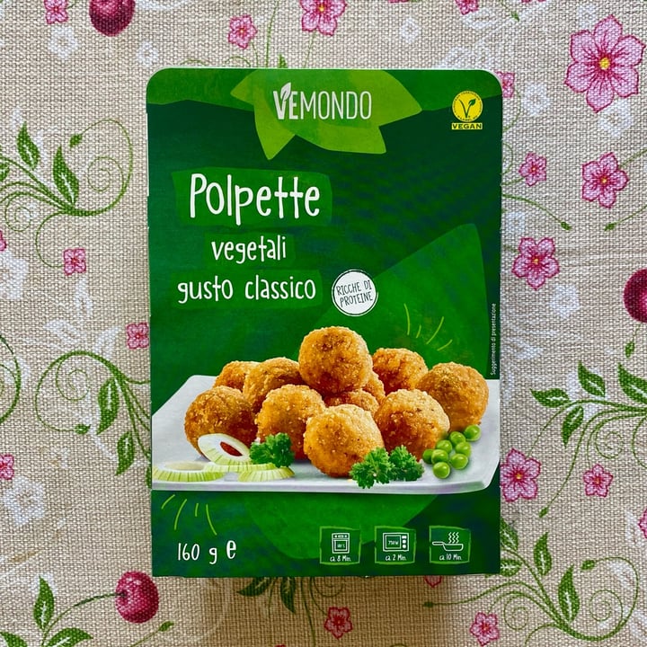 photo of Vemondo polpette vegetali gusto classico shared by @tsarinaveg on  25 Jun 2023 - review