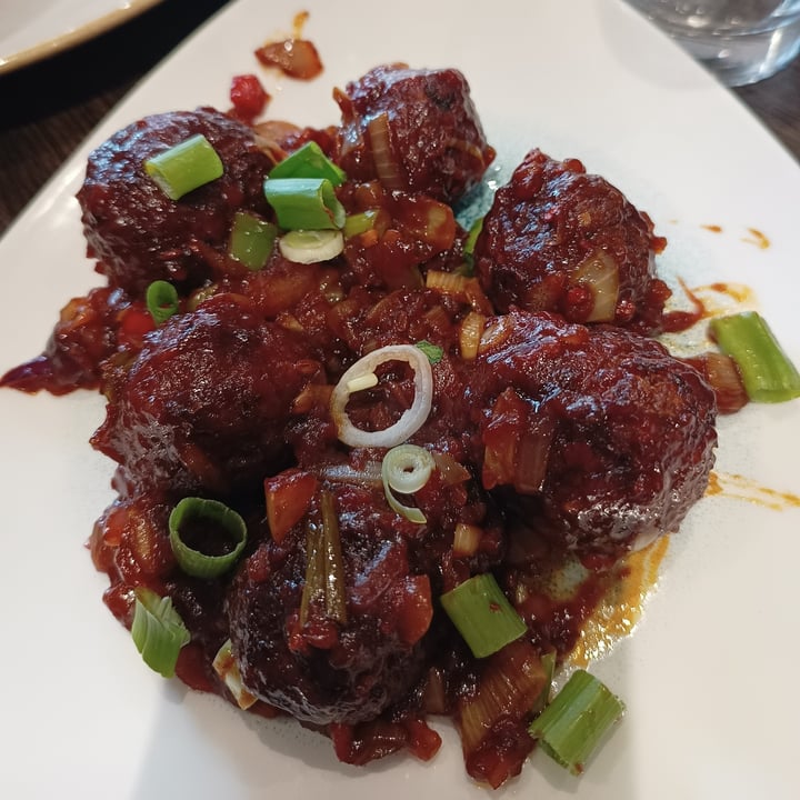 photo of Spices Delhi Veg Manchurian shared by @veganrainbowfoxes on  15 May 2023 - review