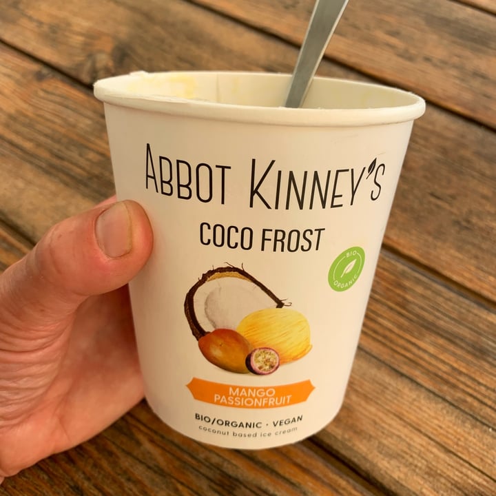 photo of Abbot Kinney’s Coco Frost Mango & Passion Fruit shared by @rebeccaevelewis on  12 Aug 2023 - review