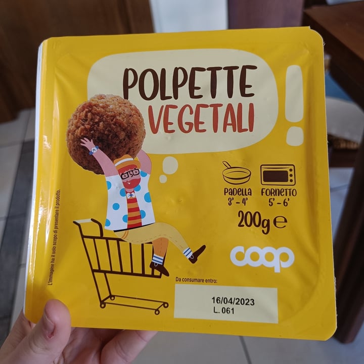 photo of Coop Polpette Vegetali shared by @itsjulie30 on  29 Mar 2023 - review