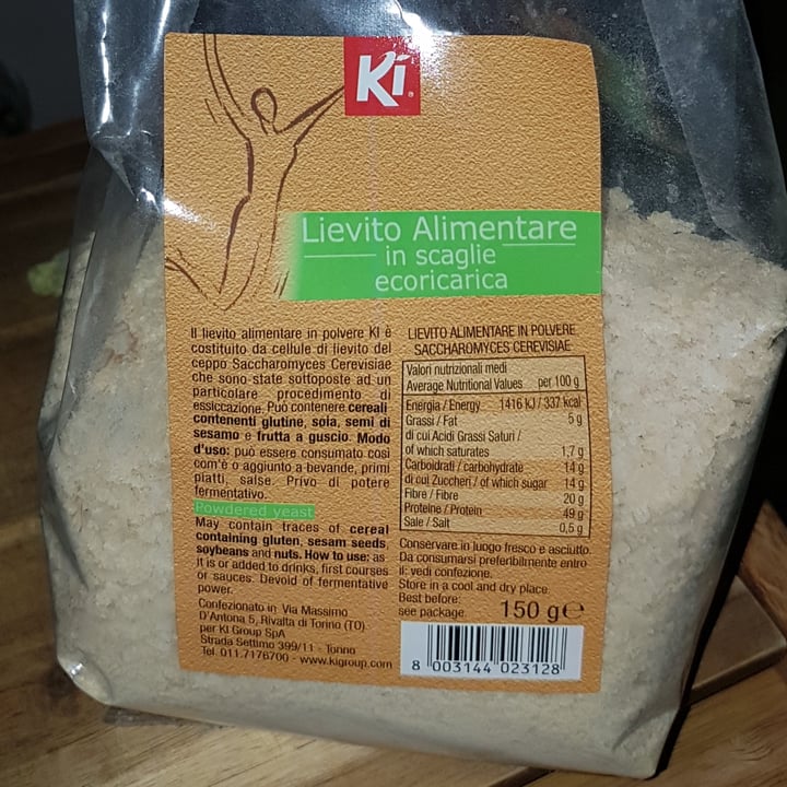 photo of Ki Lievito alimentare in scaglie shared by @fabry on  04 Mar 2023 - review