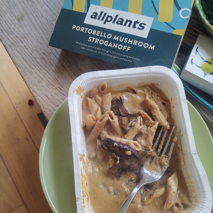 photo of Allplants Mushroom stroganoff shared by @aglover1 on  27 Feb 2023 - review