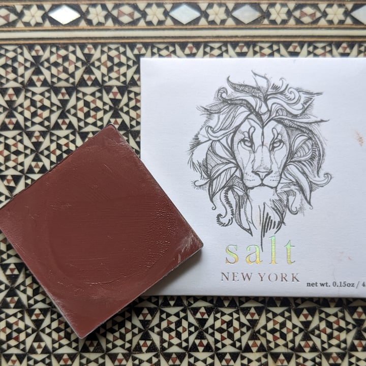 photo of Salt NY lip and cheek creme tint pro shared by @theveganfeast on  19 Jul 2023 - review