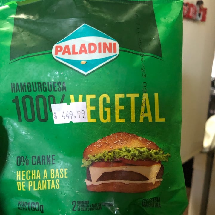 photo of Paladini Hamburguesa shared by @vegan98 on  27 Mar 2023 - review
