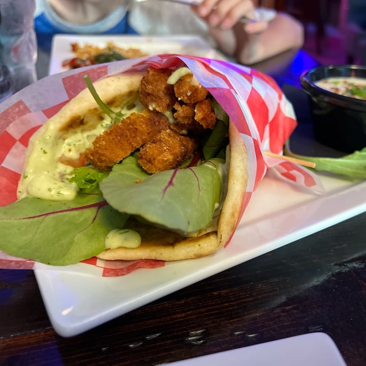 photo of The Tilted Tiki Beyond Chicken Pita Wrap shared by @katiewink on  28 May 2023 - review