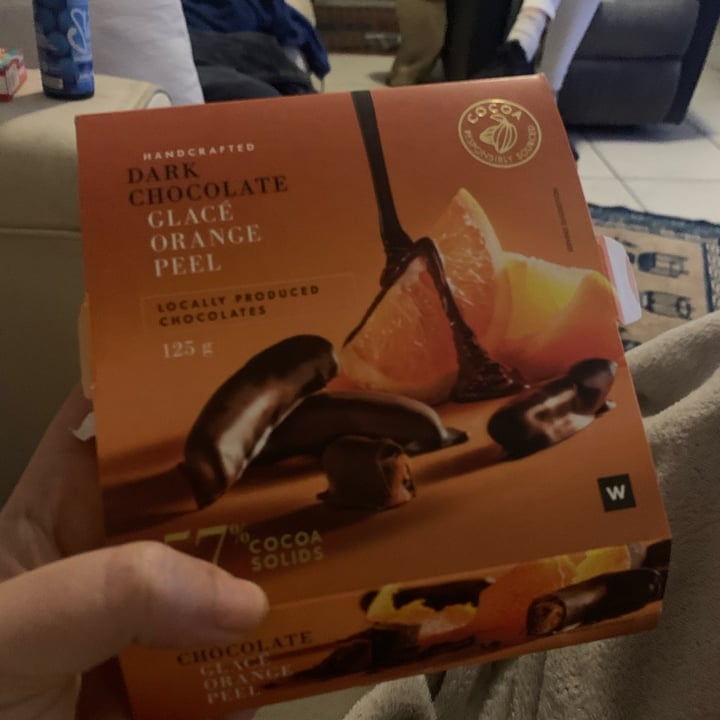 Woolworths Dark Chocolate Glacé Orange Peel Review abillion