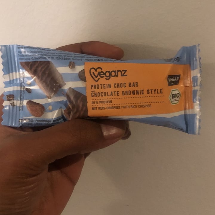 photo of Veganz Protein Choc Bar Brownie shared by @abhinavkumar on  30 Jan 2023 - review