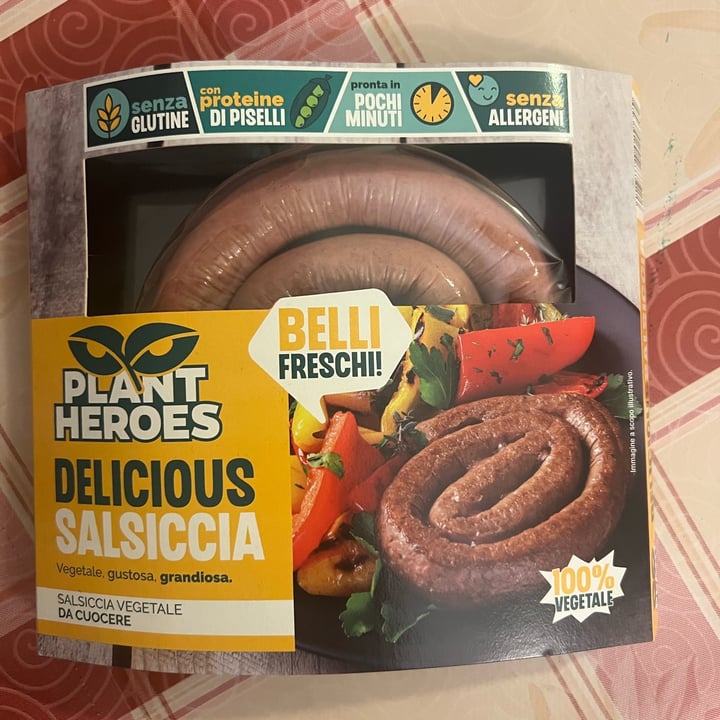 photo of Plant Heroes Delicious Salsiccia shared by @mariatorresi on  31 May 2023 - review