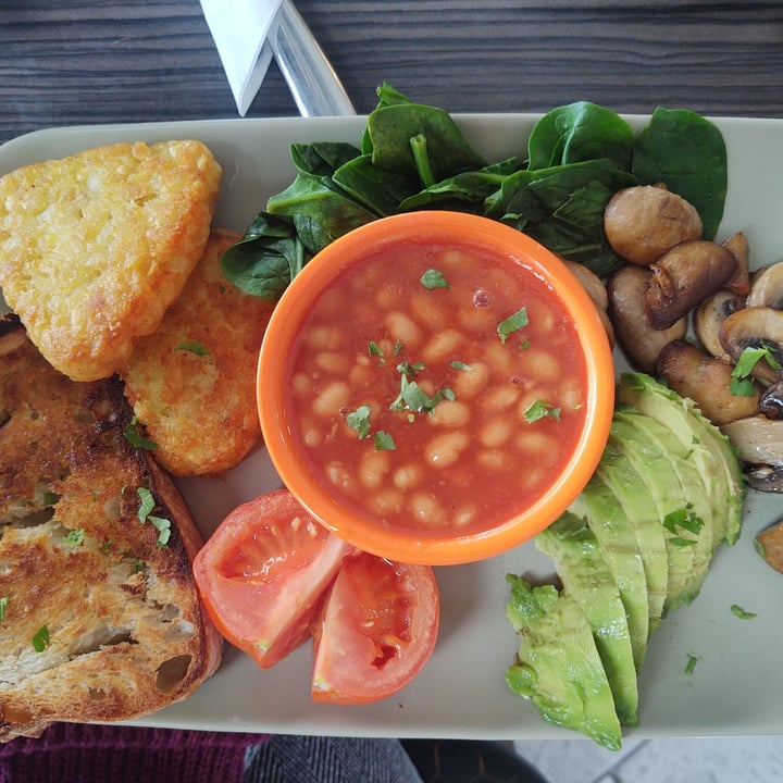 photo of George’s Cafe Brockley vegan breakfast shared by @aglover1 on  06 Mar 2023 - review