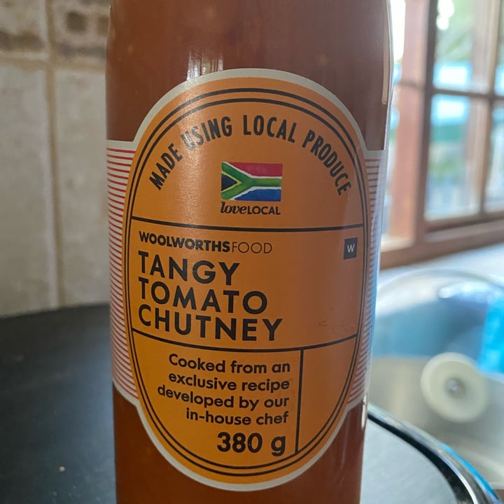 photo of Woolworths Food Tangy Tomato Chukney shared by @andrew309 on  04 Jan 2023 - review