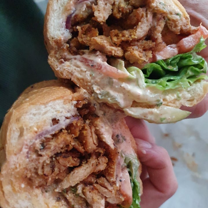 photo of DC Vegetarian Cajun Chicken Po Boy Sub shared by @anistavrou on  09 Apr 2023 - review