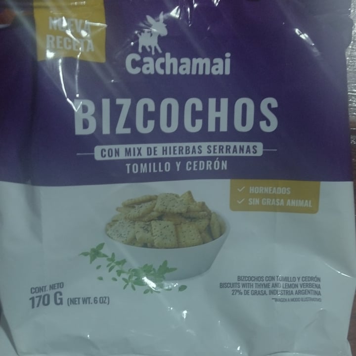 photo of Cachamai Bizcochitos con mix de hierbas serranas. Tomillo y Cedrón. shared by @ro1078 on  14 Jul 2023 - review