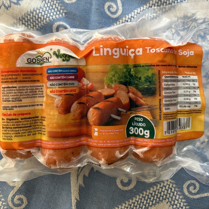 photo of Goshen Vegge Linguiça Toscana de soja shared by @umechan on  28 May 2023 - review