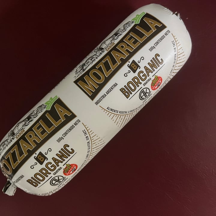 photo of Biorganic Mozzarella shared by @goveggy on  24 Dec 2022 - review