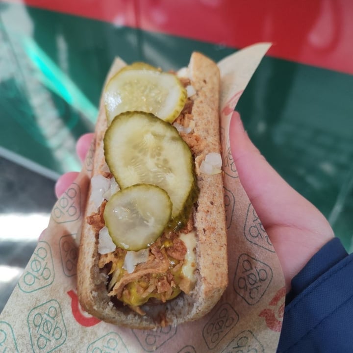 photo of døp - Den Økologiske Pølsemand Vegan roasted Hot Dog shared by @chryssalis on  03 May 2023 - review