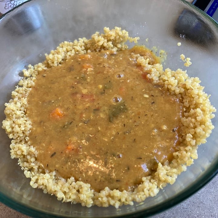 photo of Choice Health Bar lentil soup over quinoa shared by @raatz on  25 Jun 2023 - review