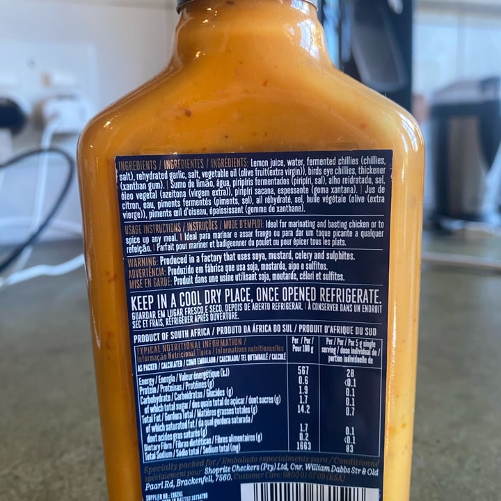 photo of Forage and Feast Peri-peri Sauce shared by @alexandriacaitlyn on  26 Apr 2023 - review