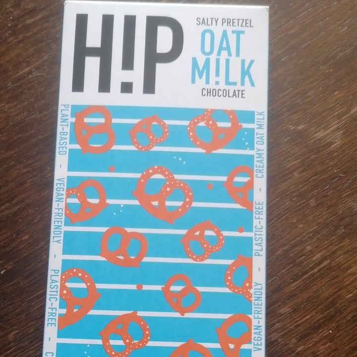photo of HIP (H!P) Salty Pretzels Oat M!lk Chocolate Bar shared by @jessvv on  30 May 2023 - review