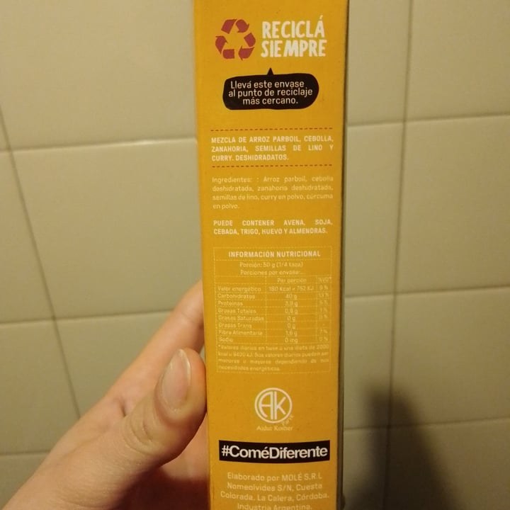 photo of Molé Arroz Al Curry shared by @veca on  05 May 2023 - review
