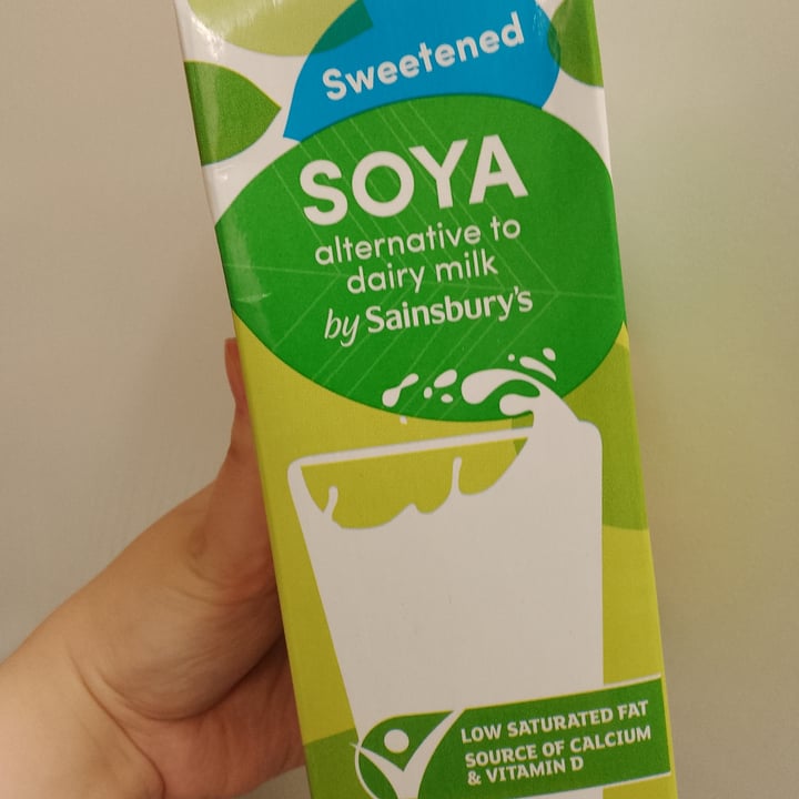 photo of Sainsbury's Sweetened Soya Drink shared by @keinengel on  06 Feb 2023 - review