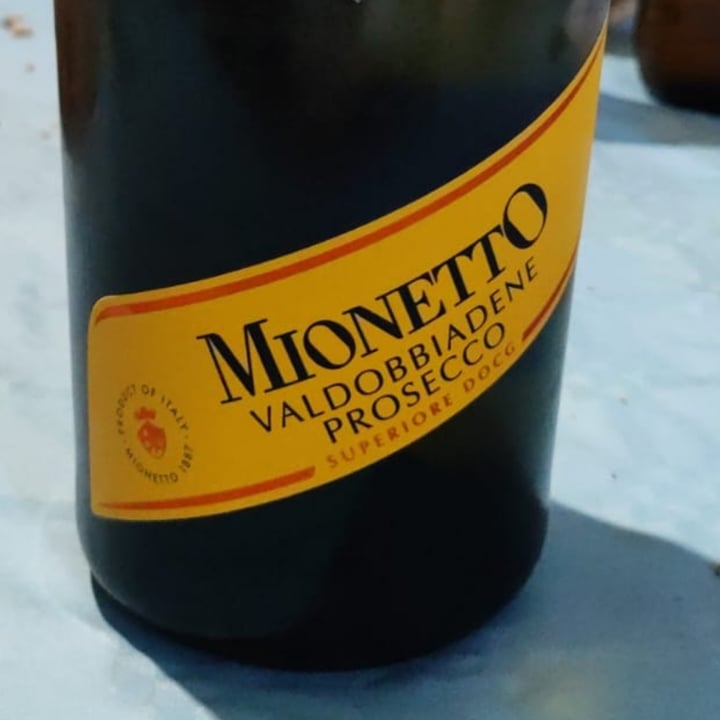 photo of Mionetto prosecco Mionetto prosecco valdobbiadene shared by @floyellow on  30 Jan 2023 - review