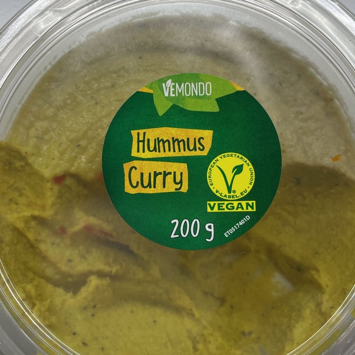 photo of Vemondo Hummus Al Curry shared by @donatellamon10 on  12 Apr 2023 - review