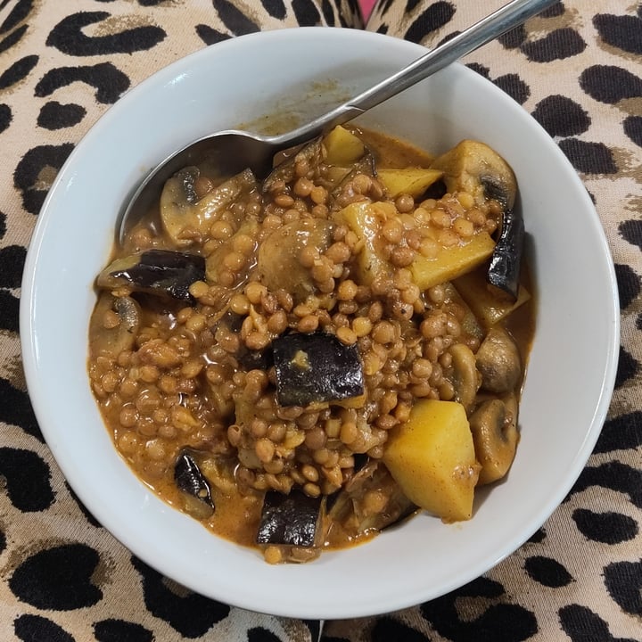photo of Hello fresh Creamy Aubergine Curry shared by @dashvegan on  24 May 2023 - review