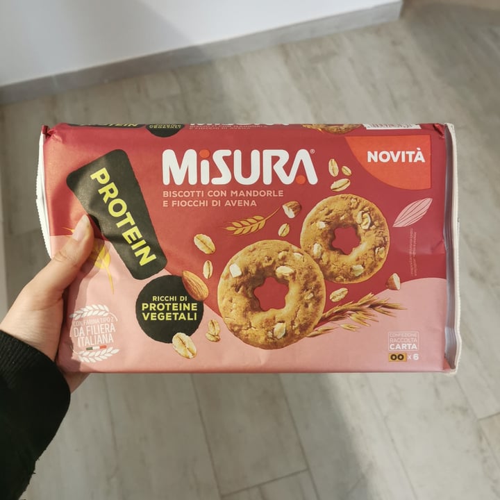 photo of Misura biscotti con fiocchi d'avena e mandorle shared by @cristianapalma on  28 Jun 2023 - review