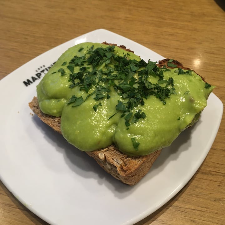 photo of Cafe Martinez Avocado toast shared by @lix on  20 Jan 2023 - review
