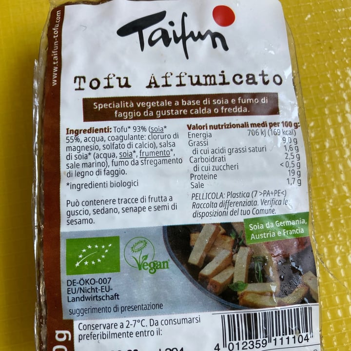 photo of Taifun Tofu Affumicato shared by @tittiveg on  03 Jul 2023 - review