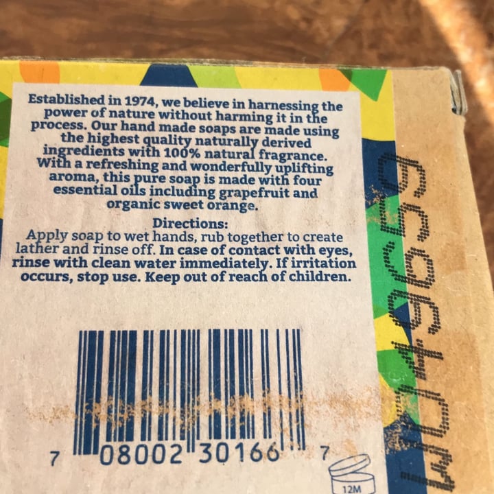 photo of Faith In Nature Grapefruit hand made soap shared by @1sandie on  08 Mar 2023 - review