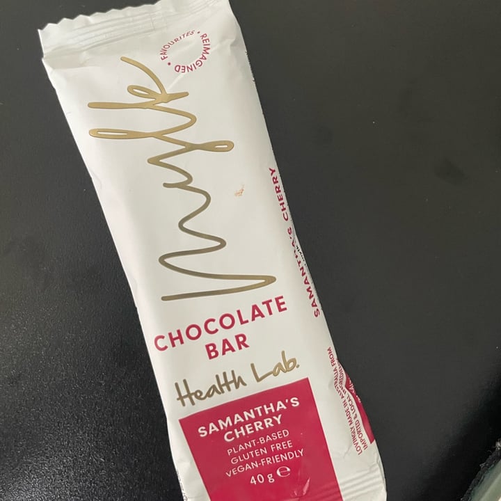 photo of Health Lab Mylk Chocolate Bars: Samantha's Cherry shared by @csquaree on  07 Apr 2023 - review