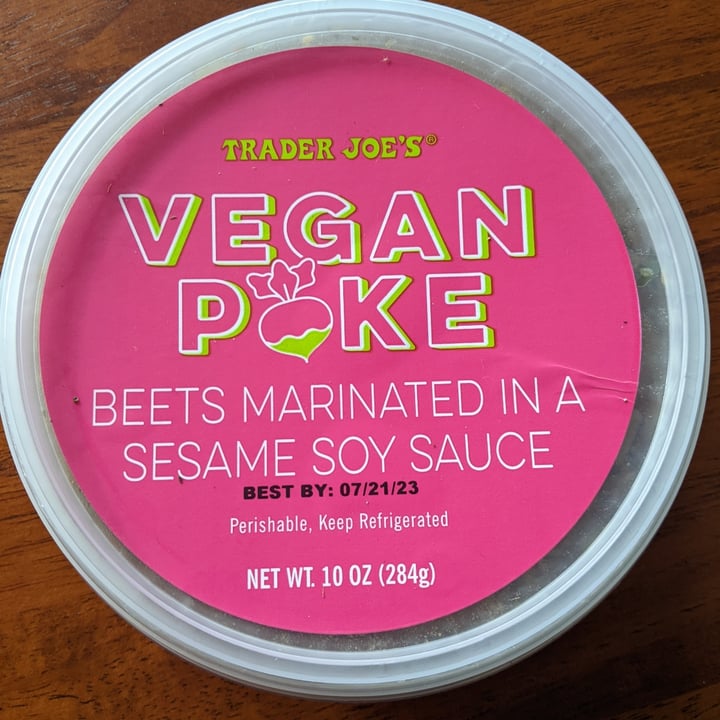 photo of Trader Joe's Vegan Poke shared by @carmarie on  02 Aug 2023 - review