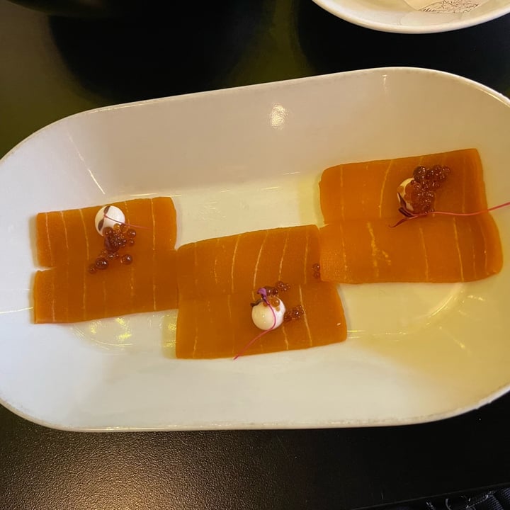 photo of Unity Diner Salmon Sashimi shared by @vegzari on  20 Apr 2023 - review