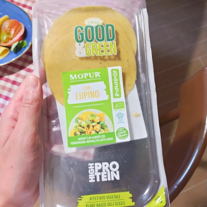 photo of Good & Green Affettato vegetale di lupino shared by @sfinge on  29 Jun 2023 - review