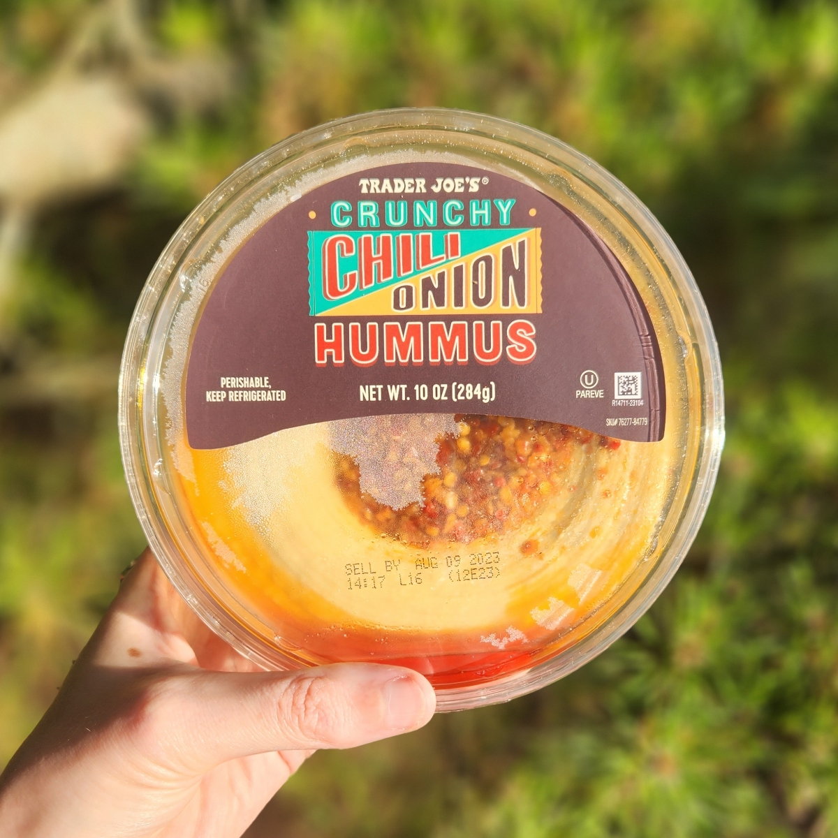 Trader Joe's Chili Onion Crunch Hummus Reviews abillion
