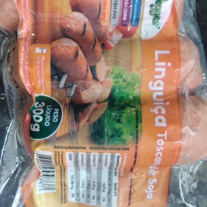 photo of Goshen linguiça toscana shared by @flaviapettarin on  06 Mar 2023 - review