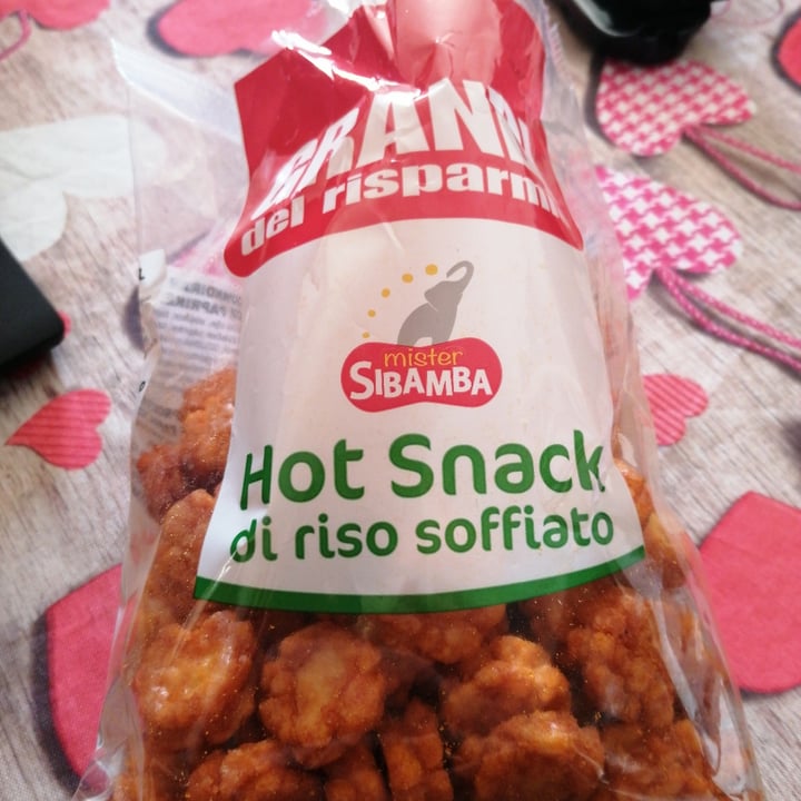 photo of Mister Sibamba hot snack di riso soffiato shared by @affiliazen on  16 Apr 2023 - review