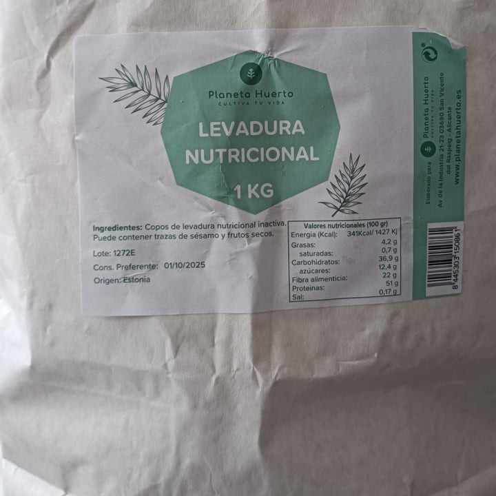 photo of Planeta huerto Levadura Nutricional shared by @lispm on  11 Apr 2023 - review