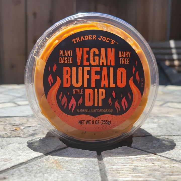 photo of Trader Joe's Vegan Buffalo Style Dip shared by @organicjoe on  30 May 2023 - review