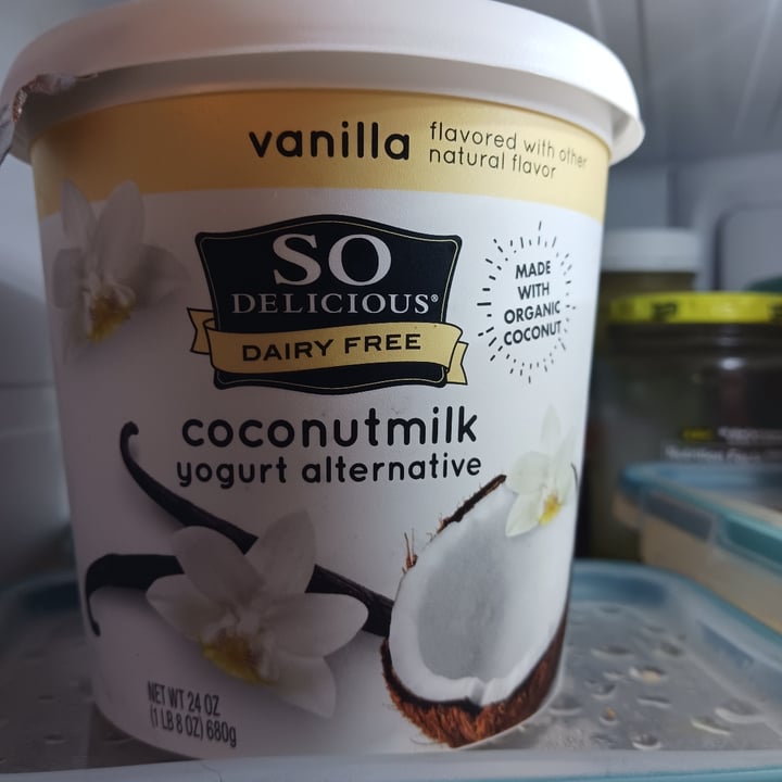 photo of So Delicious Dairy Free Vanilla Coconutmilk Yogurt Alternative shared by @tadams79 on  12 Jan 2023 - review