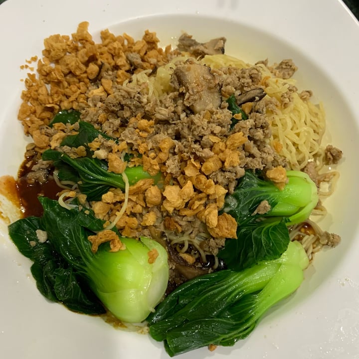 photo of Nature Vegetarian Delights Bak Chor Mee ("Minced Meat" Noodles) shared by @huanglee on  14 Jun 2023 - review