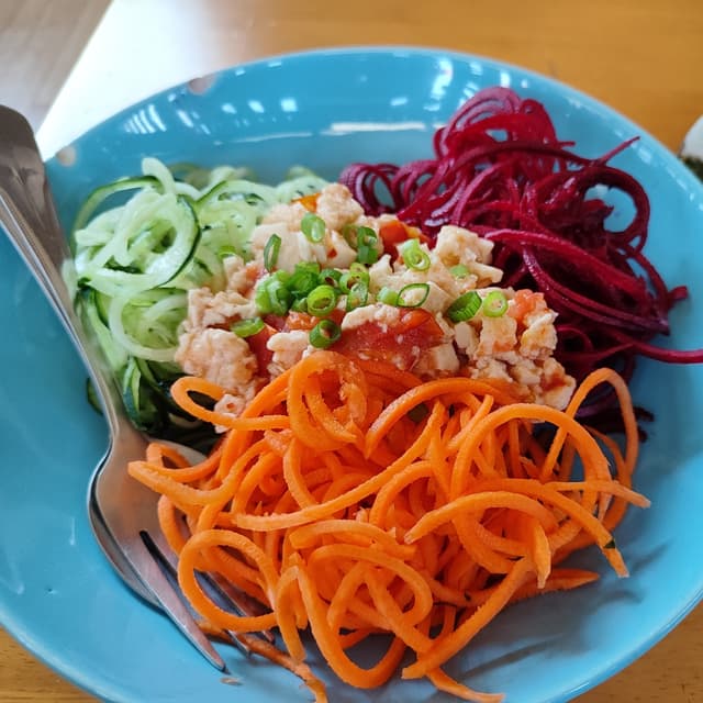 Photo of the dish “Nam Prik Ong Salad Bowl”