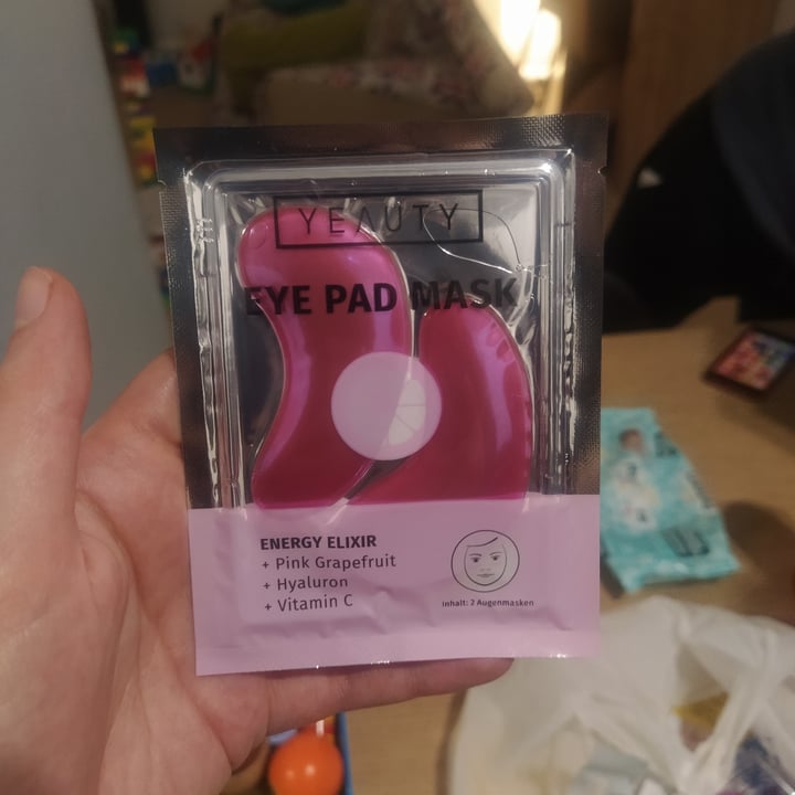 YEAUTY eye pad mask energy elisir Review abillion