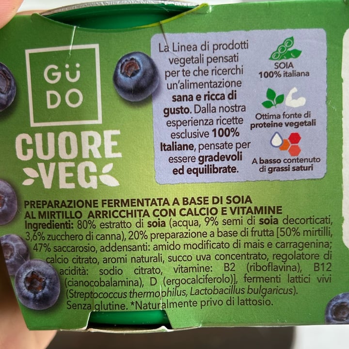 photo of Gu do Cuore Veg Mirtillo shared by @ele91mem on  30 Jul 2023 - review